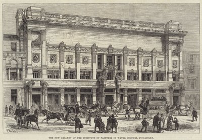 The New Gallery of the Institute of Painters in Water Colours, Piccadilly by Frank Watkins